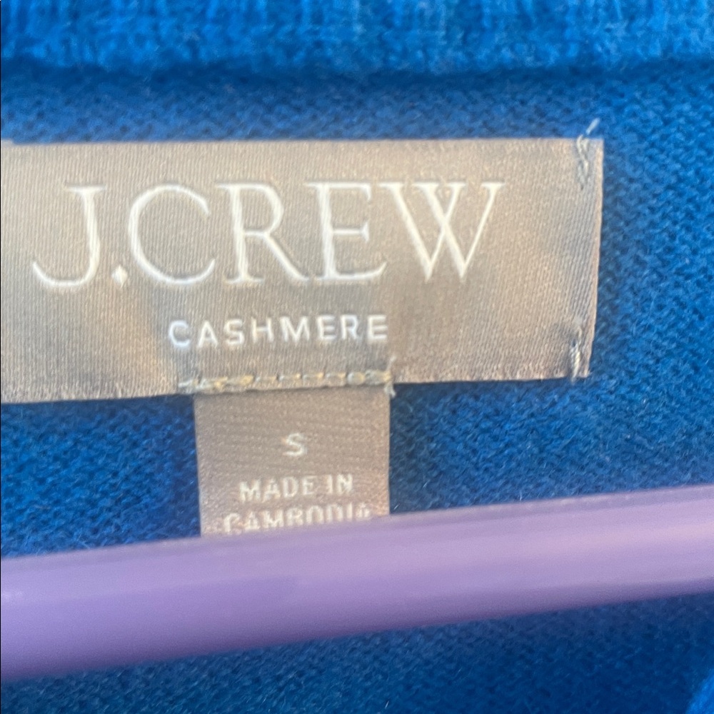 J crew 100% cashmere cardigan size S - Picture 5 of 11